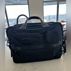 Tumi Alpha Expandable Organizer Laptop Brief